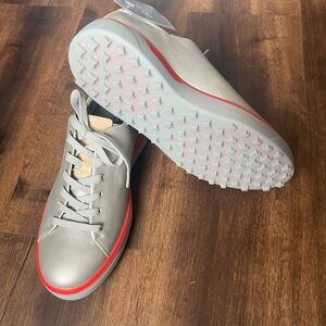 NWT Ecco Women’s Golf Tray Shoe Silver Size 37 (7-7.5)